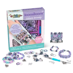 Rainbow Loom Loomiloom Cosmic Dreams - Hook Only 2400+ rubber bands