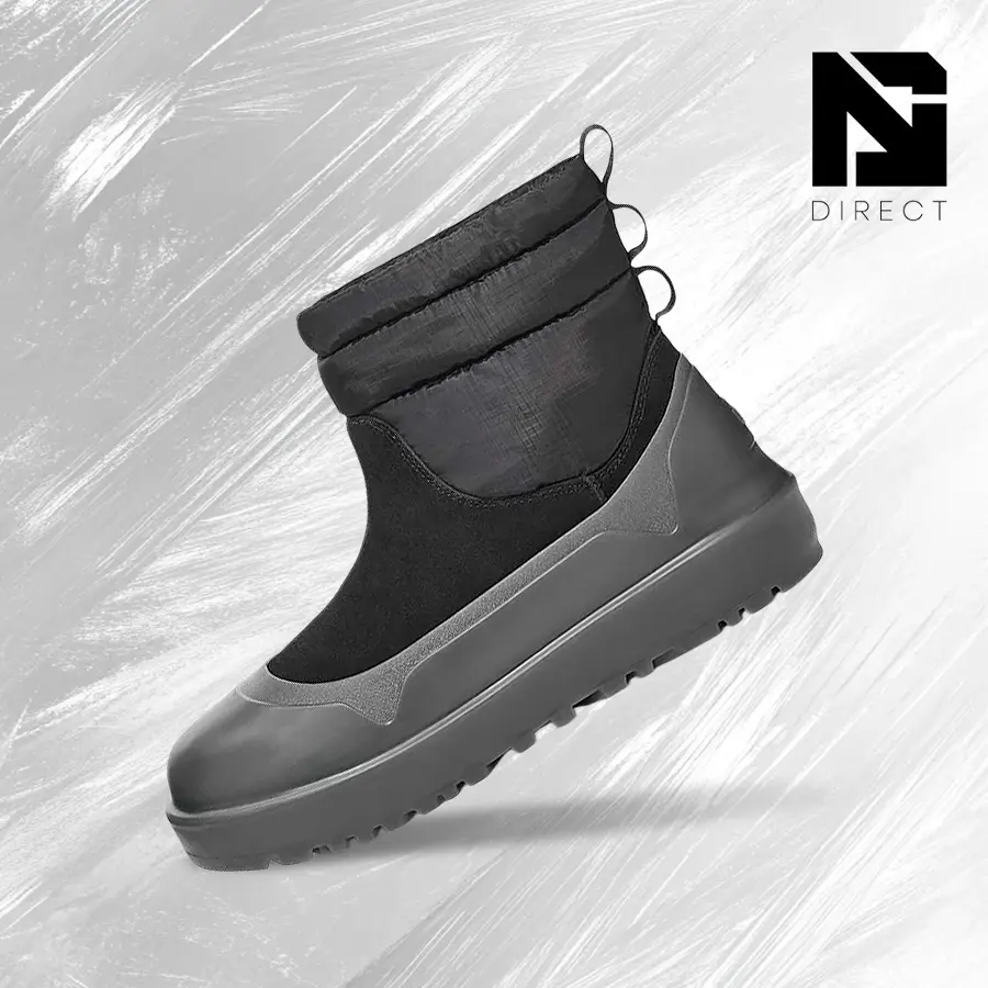UGG Classic Mini Mod Boot – Men's Lifestyle Sneakers – Shoes For Man -Vintage-Autumn & Winter & Spring & Summer-Waterproof Boots, Warm & Anti-Slip, Outdoor to Urban Casual Wear-back to school-1158231 BLK