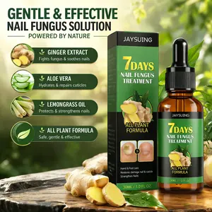JAYSUING Ginger Nail Care Liquid | Gentle Nail Support for Healthy-Looking Toe & Fingernails