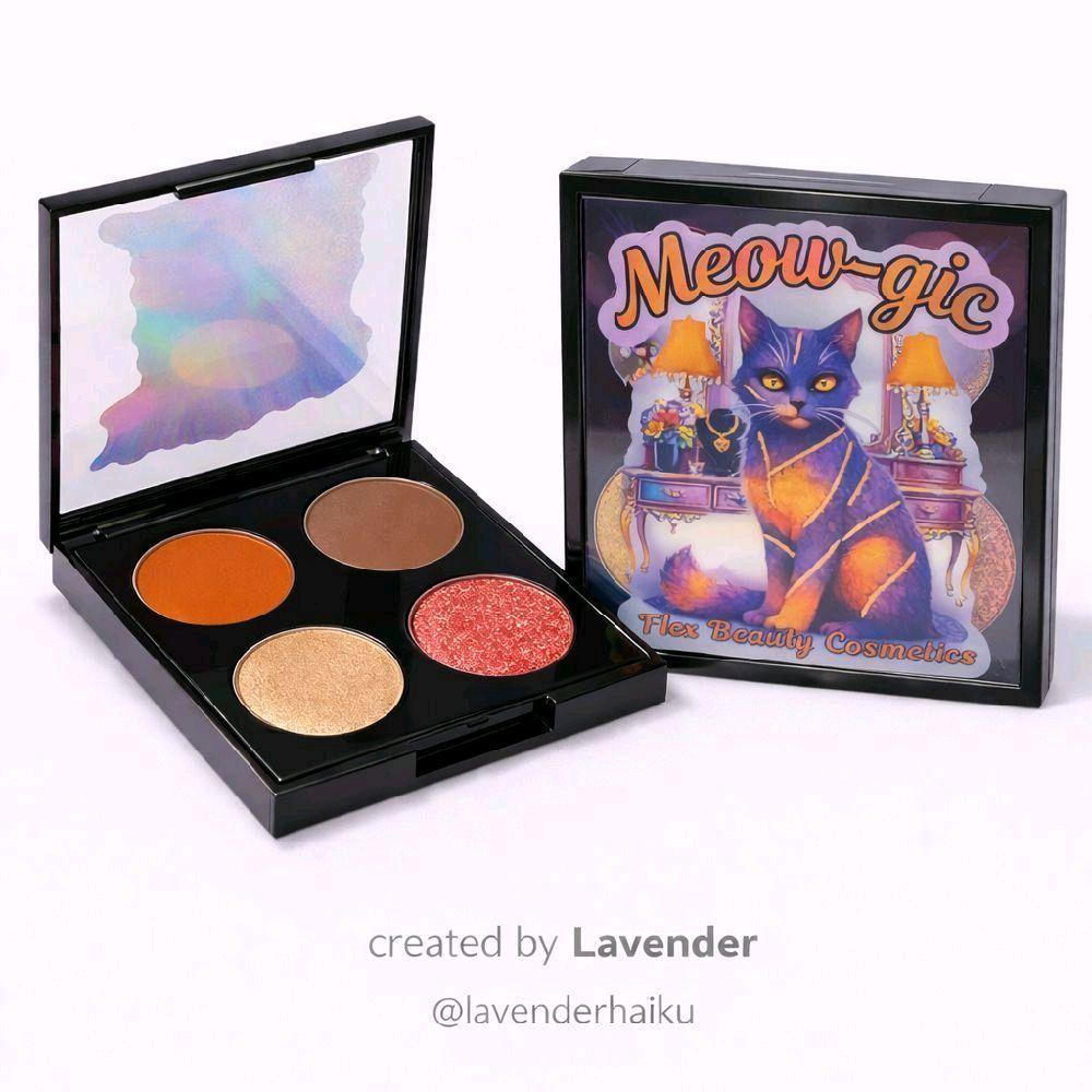 MEOW Quad PRE-DESIGNED Eyeshadow Palettes (By The PR Team) MEOW Quad PRE-DESIGNED Eyeshadow Palettes (By The PR Team)