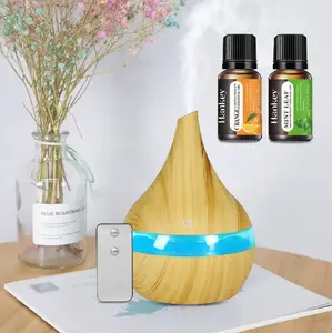 Upgraded 2.0 Diffuser, 7 Color Changing Night Lights, Remote Control, Ultra Quiet Operation, Auto Shut-Off, Mist Control, Perfect for Nightstands