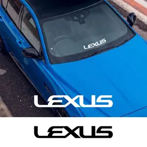 Car Letter Decal Sticker, Exterior Styling Wrap Vehicle Exterior Decoration Compatible with Lexus Models, Automotive Accessories for Enhanced Look, Sticker Decals