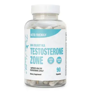 Dr. Colbert, MD Testosterone Zone | by Divine Health | Testofen | Fenugreek Extract | KSM-66 Ashwagandha | Bioperine | Eurycoma Longifolia 200:1 Extract | 90 Capsules