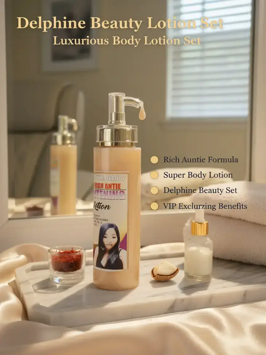 Delphine Beauty by AGSB VIP RICH AUNTIE SUPER BODY LOTION (8 Oz)