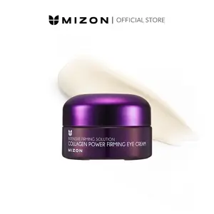 MIZON Collagen Power Firming Eye Cream – 46% Marine Collagen with Hyaluronic Acid & Argan Oil for Wrinkle Care, Moisture & Elasticity (0.84 fl oz)