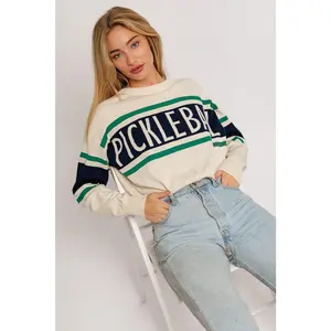Let's Play Pickleball Crew Neck Sweater