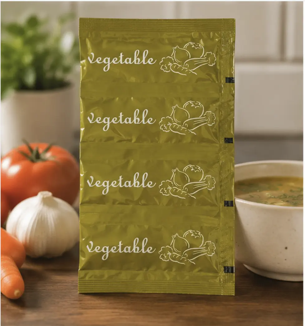 Savory Choice Low Sodium Vegetable Broth Concentrate 9.6g Packet x 20