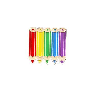 Colorful Rainbow Pins