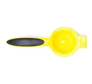 Heavy Duty Diecast Yellow Lemon Manual Juicer and Squeezer with Comfort Grips Handles