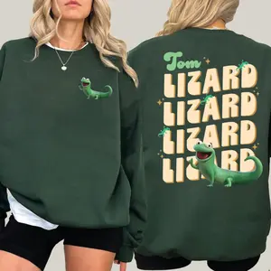 Two Sided Hoppers Tom Lizard Shirt, Movie Character Tee, Lizard Sweatshirt, Unisex Hoodie, Unisex Sweater Pullover Tee