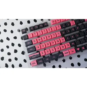 Japanese Style Love Death Robot 130 PCS XDA Profile Anime Keycap Set For Mechanical Keyboard｜Gift for Him|Custom Keycap|Keycaps ONLY