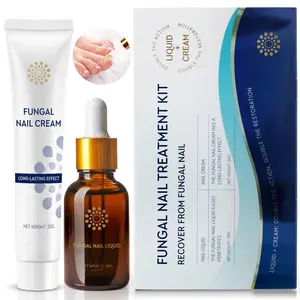 Natural Vine Fungal Nail Treatment Kit Extra Strength: Nail Fungus Treatment with Repair Cream for Toenails and Fingernails, Plant Extract Ingredients