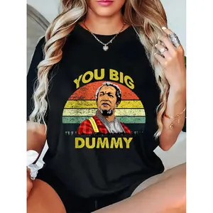 100% Cotton You big dummy vintage 80s Son in Sanford City funny meme T-Shirt
