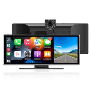 11.26 Inch 4K DVR, Wireless Car DVR with IPS Touch Screen, Portable Dash Cam, Bluetooth-compatible Audio Dual Lens Recorder