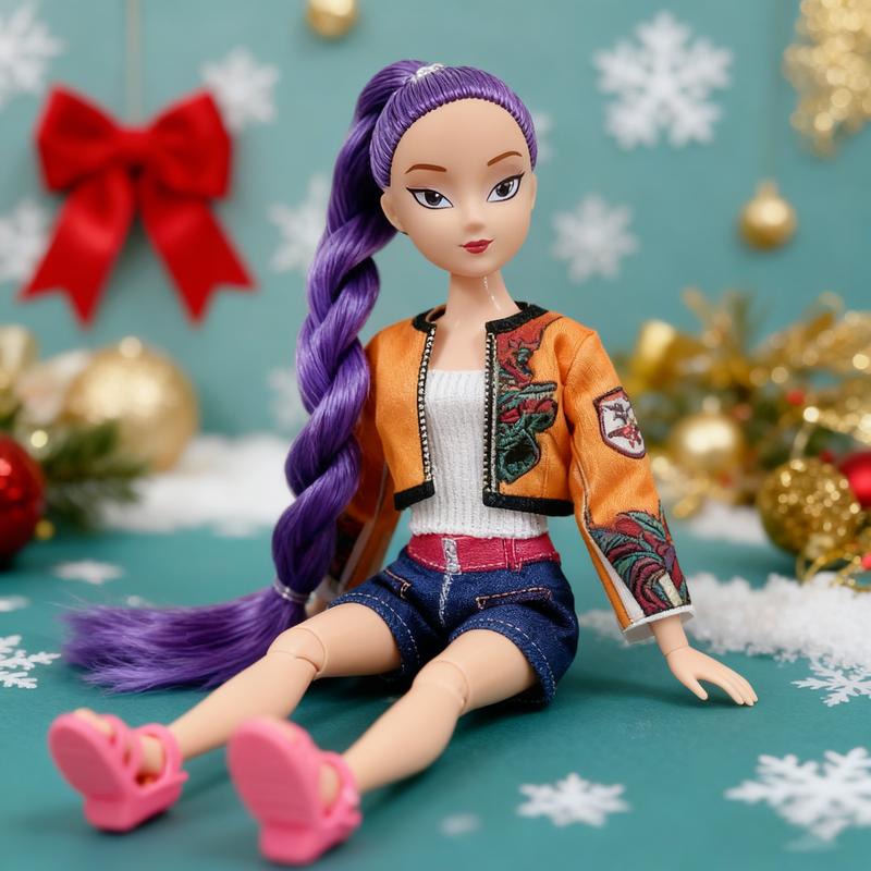Anime Action Figure Doll Set| Rumi Mira Zoey 3-Pack| 11.5-12 Inch Joint Movable| Collectible for Fans Kids| Christmas & Halloween Gift| Desk Display