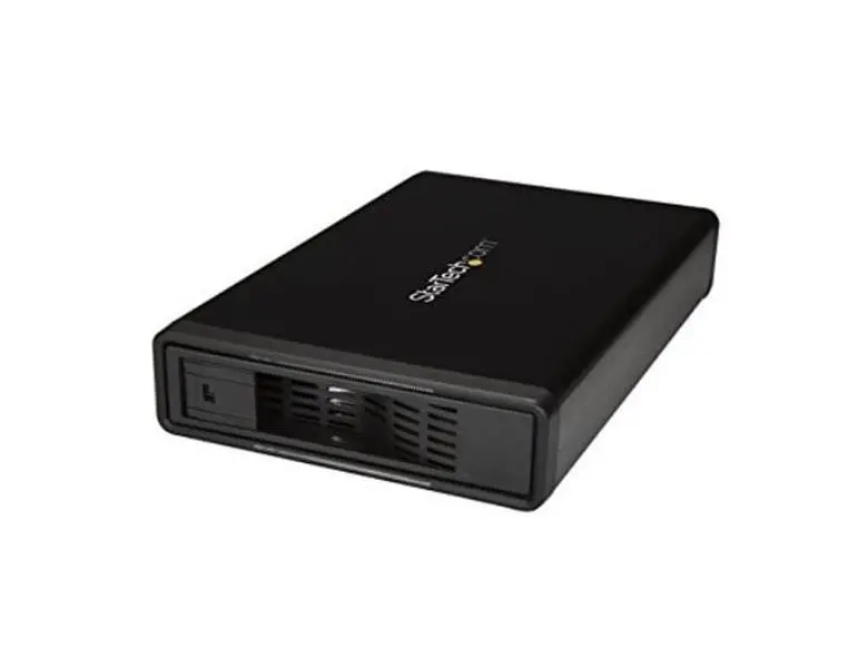 Startech USB 3.0 Metal Trayless Hot Swap Hard Disk Enclosure with Dock Station, 3.5 in., for Desktop Computers & Office Data Storage