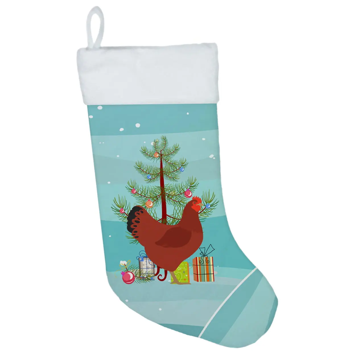 New Hampshire Red Chicken Christmas Christmas Stocking