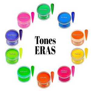 Coverland Acrylic Powder Collection (10 x 1.5 oz) "The Tones Eras"