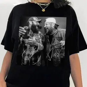 Postt Mal Jelly Tee Roll Concert Tour shirt, Posty Beautifuly Broken Rapper Posty Tour Concert Tour Tee GX3 U9A