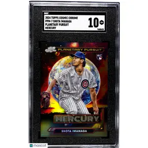 2024 Topps Cosmic Chrome Shota Imanaga #PPM-7 Planetary Pursuit Mercury SGC 10