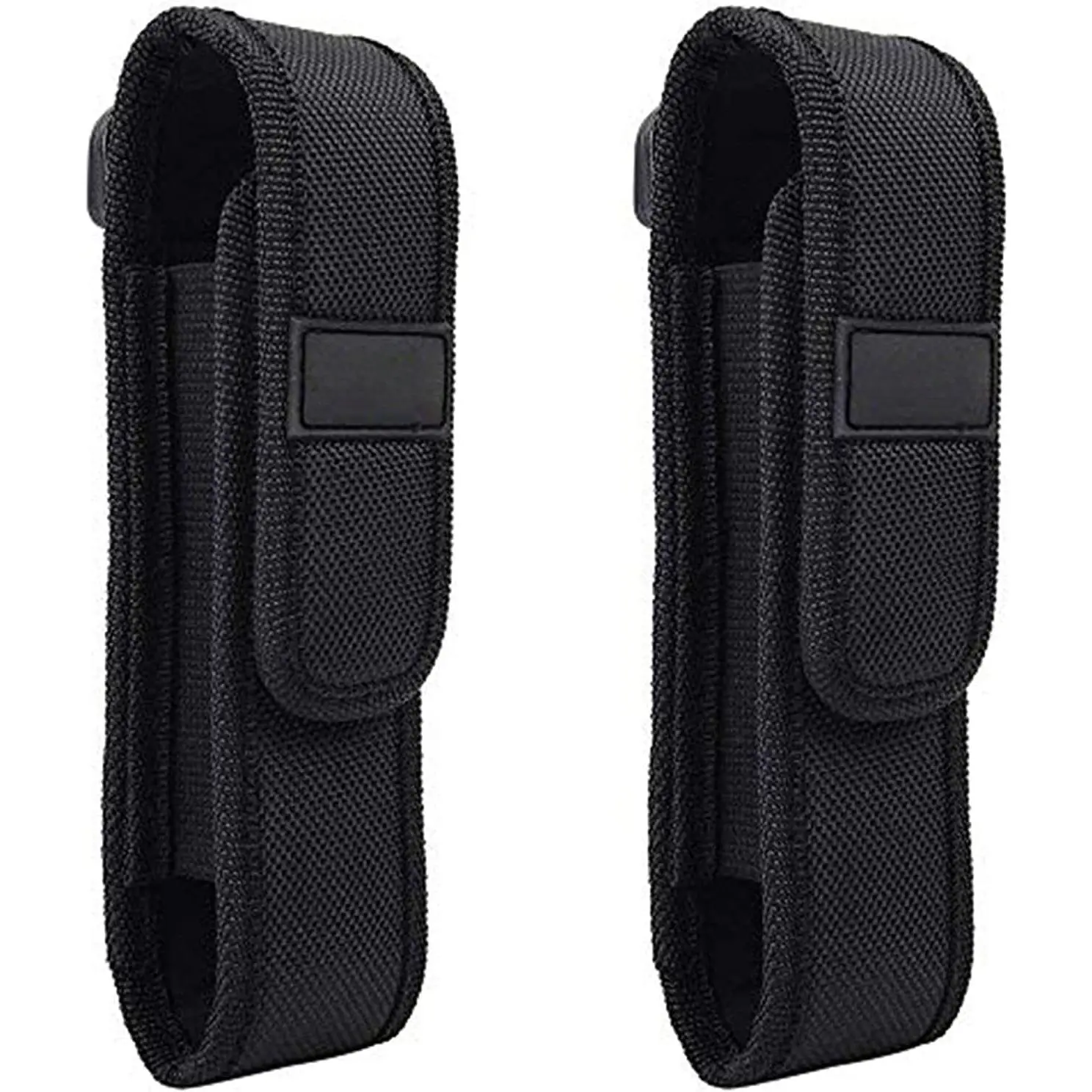 2-Pack Flashlight  Pouch Holster Holder for 6.5"-8" Flash Light Compatible with Fenix UC30 UC35 E35 Surefire G2X 6P 6PX E2L 501B 502B Streamlight ProTac  TZ20 (for 6"-8" Flashlight)
