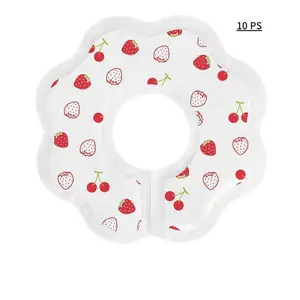 Disposable Bibs 10-Pack - Waterproof Oil-Proof Infant Bibs |   No-Wash Mess Protection for Eating & Travel