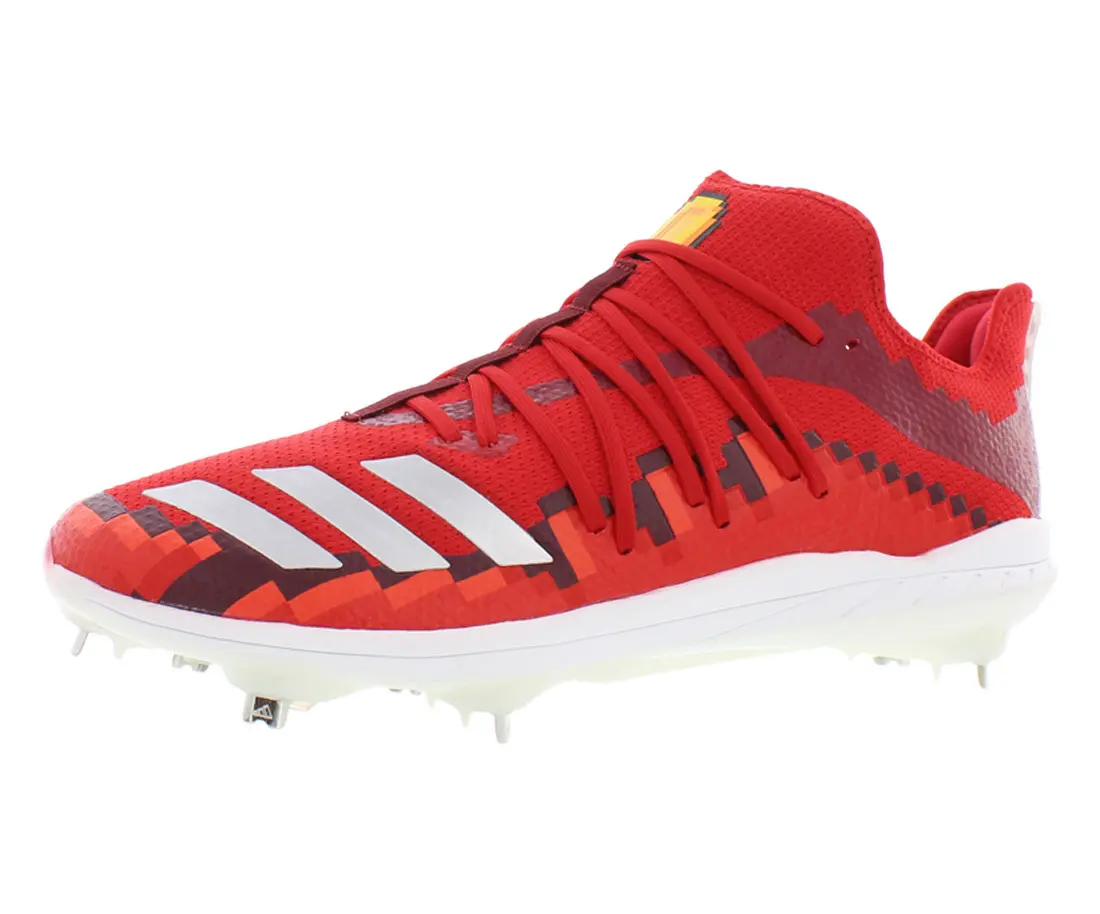 Adidas Afterburner 6 Grail Mens Casual Sneakers, 8-Bit Design, Lace-Up Sports Footwear, 8-Bit Pattern, Shoe, Sports Shoes, Athletic, Walking Shoes, Training