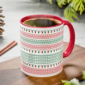 [BNB Gift Christmas 2025] You Little Ho Ho Ho Hidden Message Christmas Mug 11oz Ceramic Coffee Cup Reusable Washable Dishwasher Microwave Safe Hilarious Holiday Gift for Friends Family & Coworkers