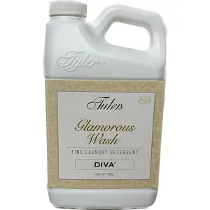 Glam Wash Laundry Detergent, Diva 907g, Liquid, 32 FL Oz (0.95L) HE Safe