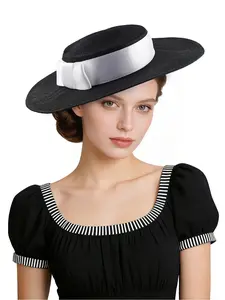 1PC Sun Bucket Beach Fascinators Hats for Women with Ponytail Hole,Sun Protection Waterproof Fishing Safari Hiking Hat
