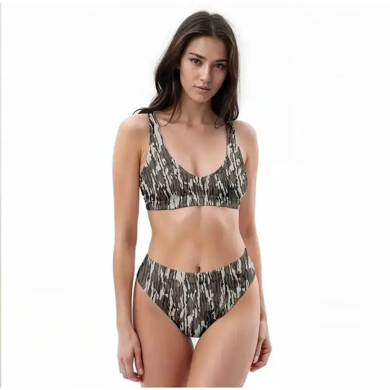 Camo Bikini Set, Swimwear For Women, Gift For Mom.