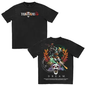 Hades 2 Melinoë Washed Game T-shirt Game Heavyweight Cotton, Game Shirt, Unisex Shirt merch Menswear Top Tshirt Streetwear Fabric Seamless