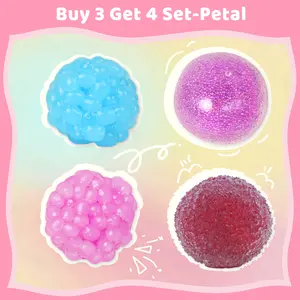 Pawtoto Value Pack | 4 PCS (BUY 3 GET 4) Handmade Stressball Relief Set Soft Sensory Toy & Stress Relief #Summervibes