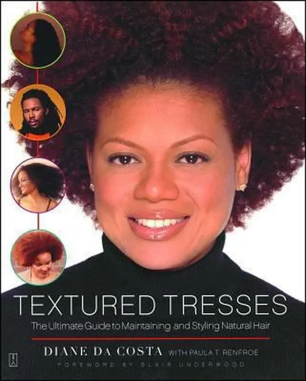 Used Textured Tresses: The Ultimate Guide to Maintaining and Styling Natural Hair Paperback - Includes Braids, Cornrows, Knots, Twists Tips - By Diane Da Costa - English Educational Book for School & Office Supplies