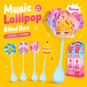 Candy Master Music Lollipop Blind Box | Bone Conduction Singing Lollipop |5 K-POP Songs · Hidden Glam Idol |  Y2K Aesthetic Collectible Gift
