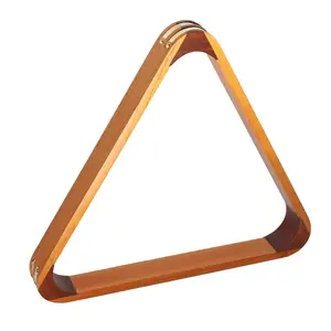2-Tone Solid Wood Billiard Pool 8-Ball Triangle Pool Ball Racks