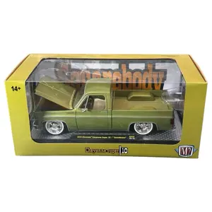 M2 Machines 1973 Chevrolet Cheyenne Super 10 1:24 Diecast Truck Squarebody
