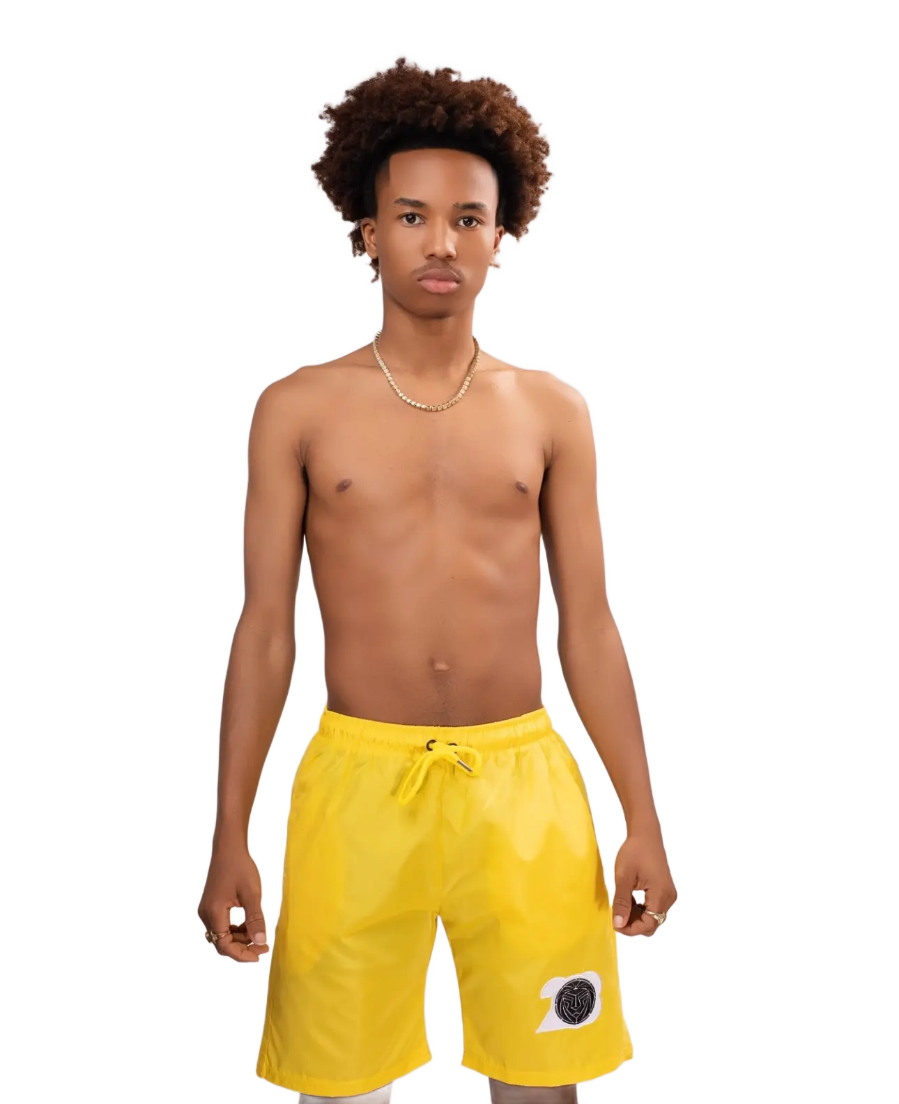 Nylon Windbreaker Shorts