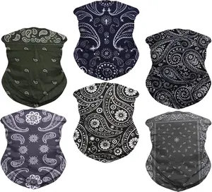 Gaiter Mask  Scarf Bandana Tube Cover Headwear Balaclava Headband Headwrap for Men and Women