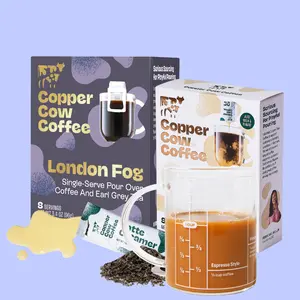 London Fog Latte Bundle with FREE MUG - High caffeine Vietnamese coffee with black tea, bergamot oil, and latte creamer.
