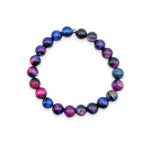 Power & Integrity - Galaxy Tiger's Eye Stacker Bracelet