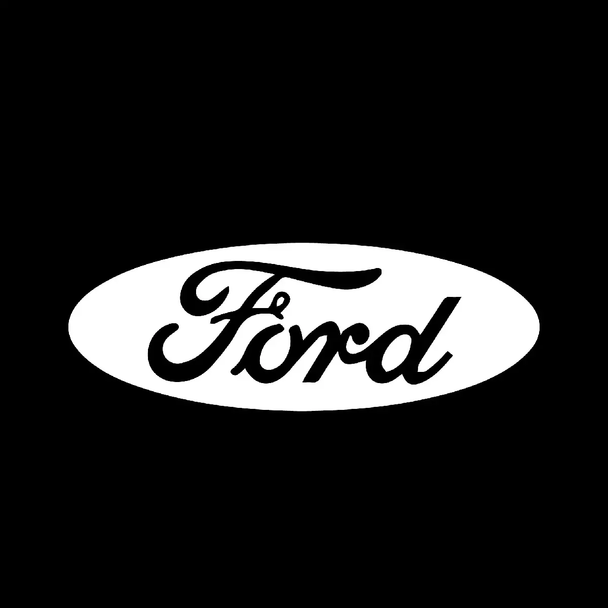 Ford Logo Car Decal