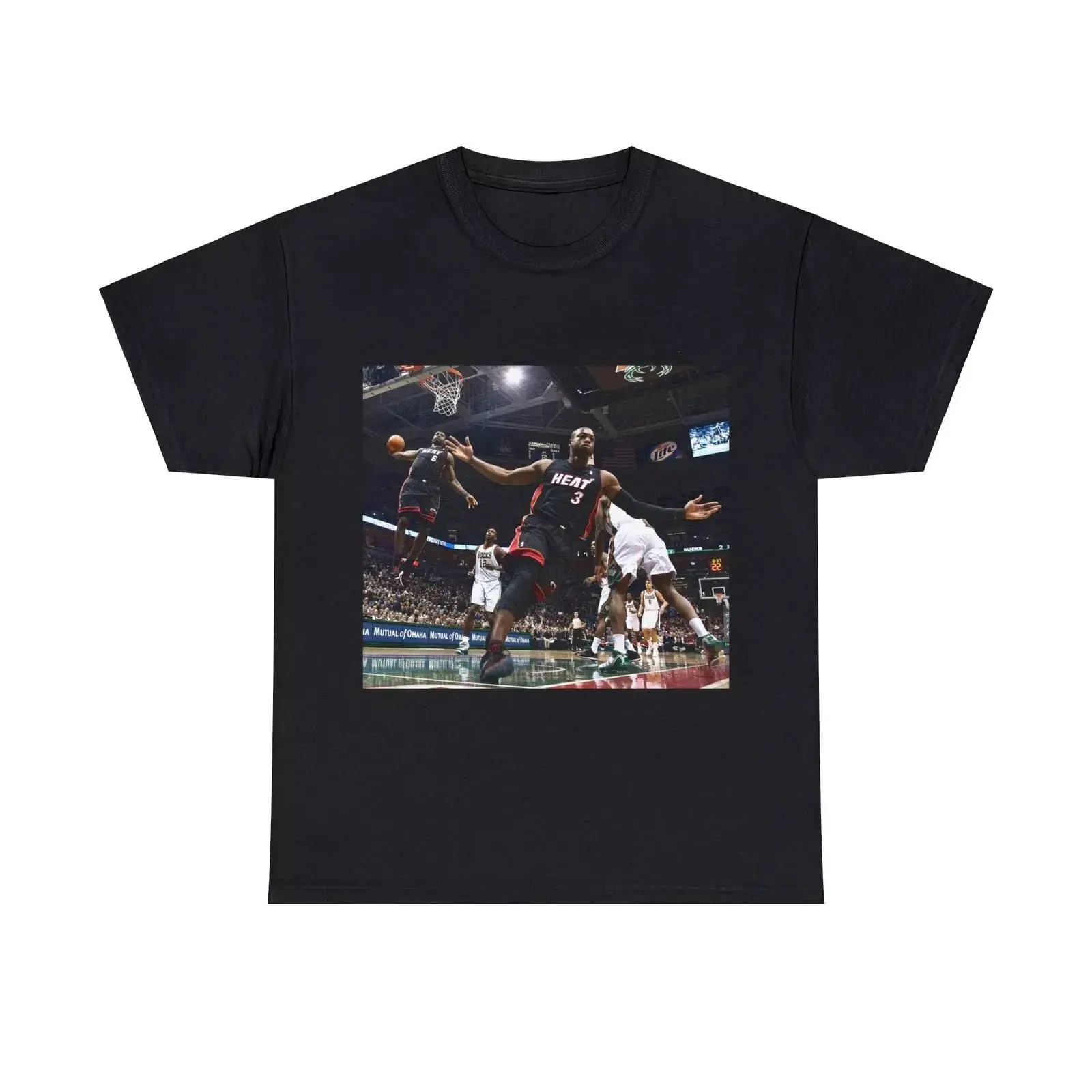 Dwayne Wade X LeBron James Heavy Cotton Tee Dwayne Wade X LeBron James Heavy Cotton Tee