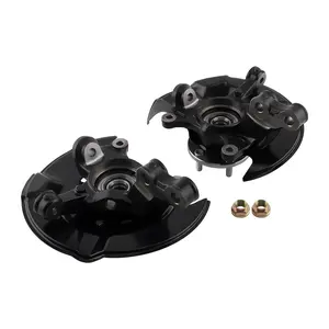 Pair Front Wheel Hub Bearing Steering Knuckle Assembly compatible for TOYOTA 698-477 14-18