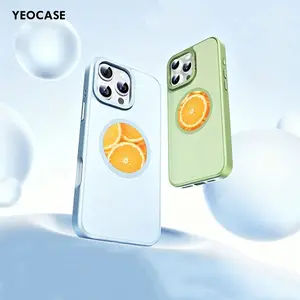 Yeocase Shockproof Magnetic Case with MagSafe Camera Ring Holder For Smart E-Ink Phone Case iPhone 16/16pro/16promax