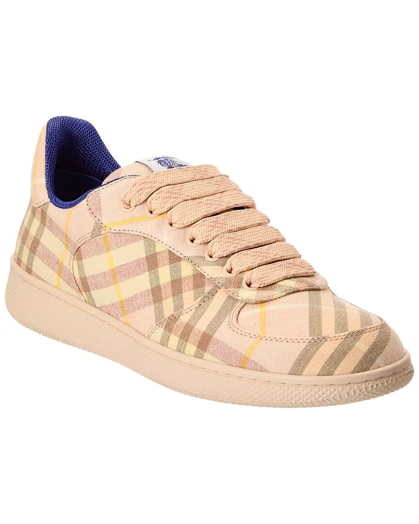 Burberry Terrace Check Canvas Sneaker