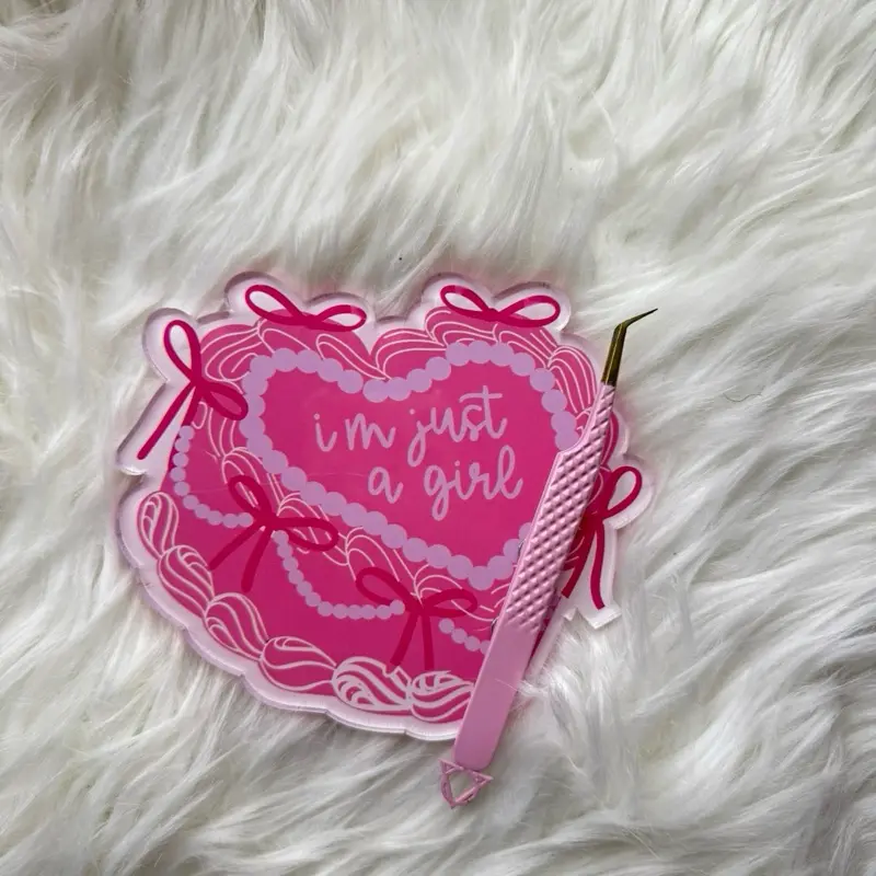 I'm Just a Girl cake lash extensions tile I'm Just a Girl cake lash extensions tile