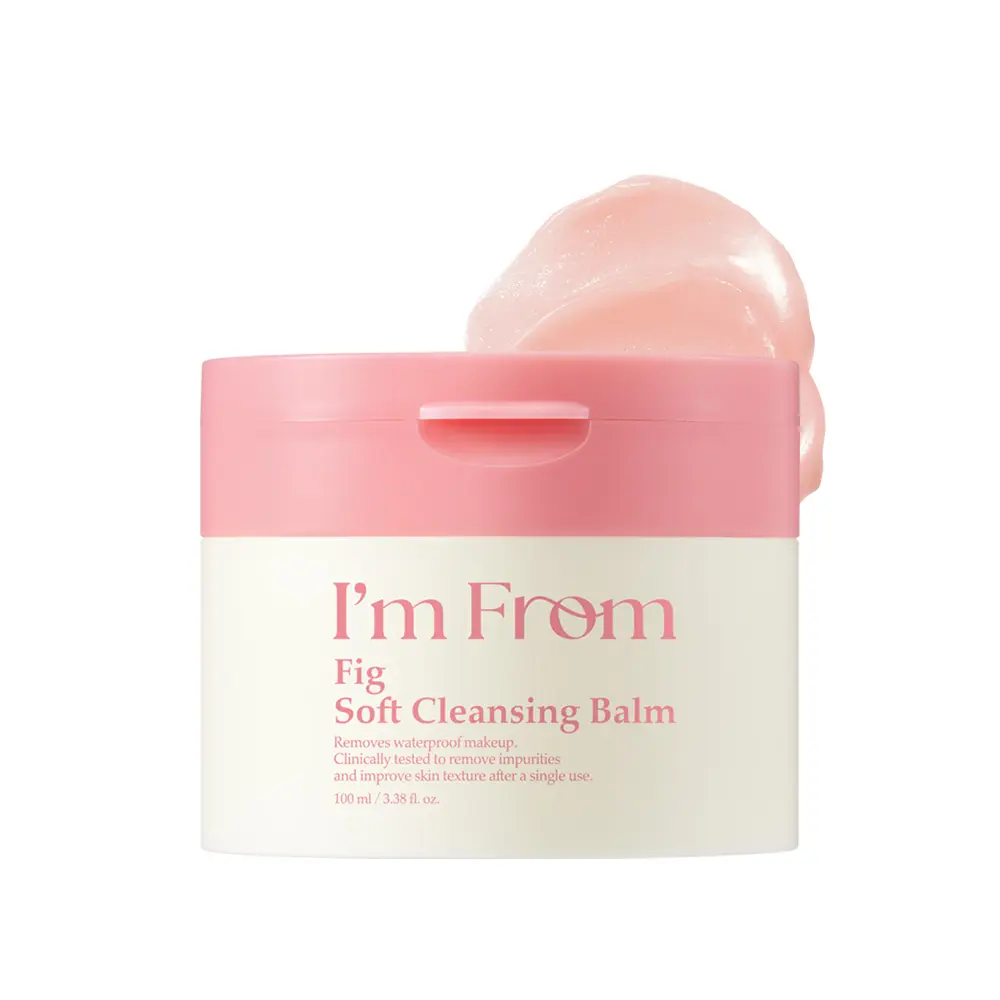 I’m From Fig Soft Cleansing Balm, Melts Makeup & Sunscreen, Makeup Remover, All Skin Type, Korean Skincare 3.38fl.oz