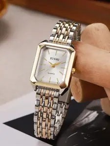 Fashion Simple Women's Watch, Luxurious Small Dial Quartz Wristwatch, Elegant Ladies' Timepiece, Stylish and Minimalist Design, Fashionable Stylish Watch