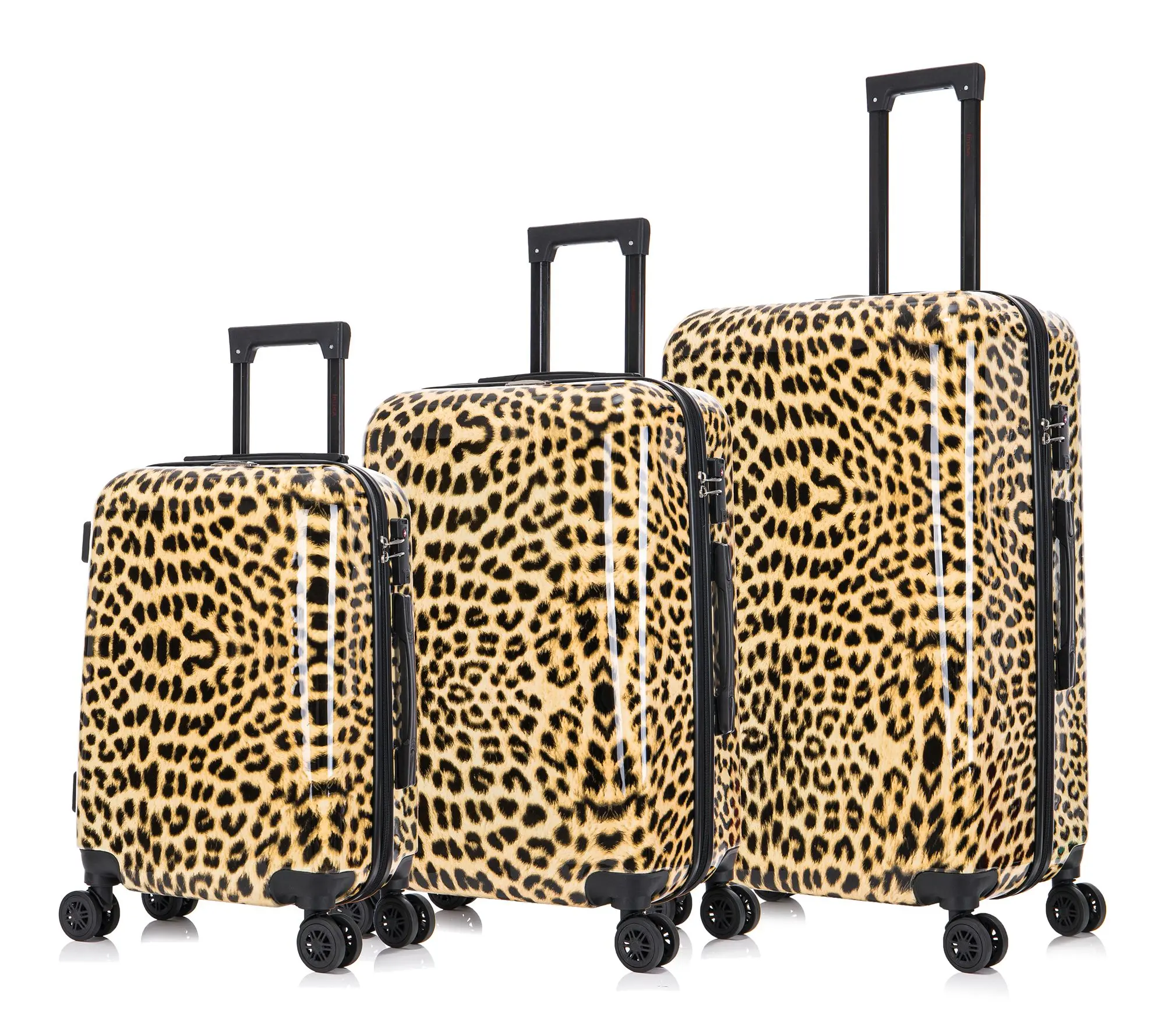 InUSA Prints Lightweight Hardside Spinner 3 Piece Luggage InUSA Prints Lightweight Hardside Spinner 3 Piece Luggage